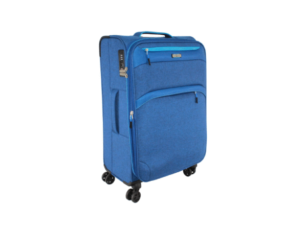 Travel Mate 61cm Light Weight EIGHT-Wheel XBag Trolley Case L-265 B - BLUE