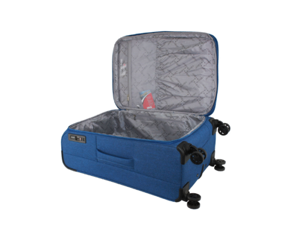 Travel Mate 61cm Light Weight EIGHT-Wheel XBag Trolley Case L-265 B - BLUE - Image 2
