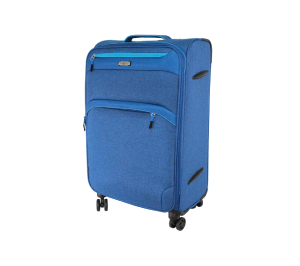 Travel Mate 61cm Light Weight EIGHT-Wheel XBag Trolley Case L-265 B - BLUE - Image 3