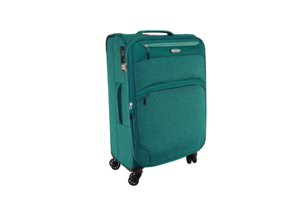 Travel Mate 61cm Light Weight EIGHT-Wheel XBag Trolley Case L-265 B - GREEN