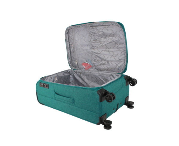 Travel Mate 61cm Light Weight EIGHT-Wheel XBag Trolley Case L-265 B - GREEN - Image 2