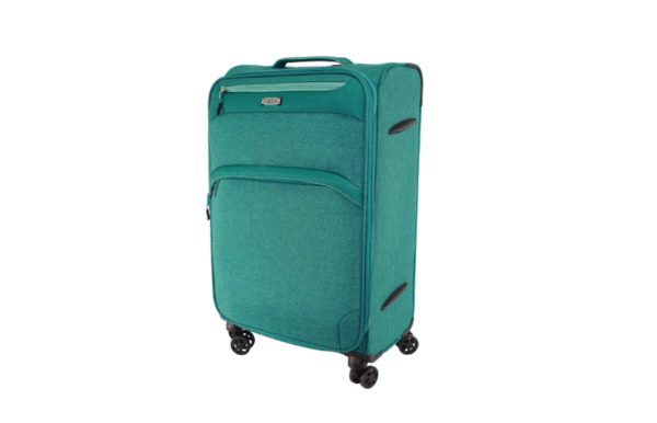 Travel Mate 61cm Light Weight EIGHT-Wheel XBag Trolley Case L-265 B - GREEN - Image 3