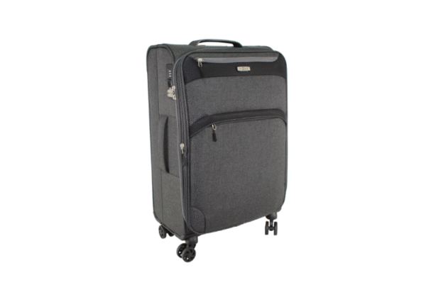 Travel Mate 61cm Light Weight EIGHT-Wheel XBag Trolley Case L-265 B - GREY