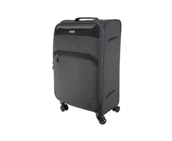 Travel Mate 61cm Light Weight EIGHT-Wheel XBag Trolley Case L-265 B - GREY - Image 3
