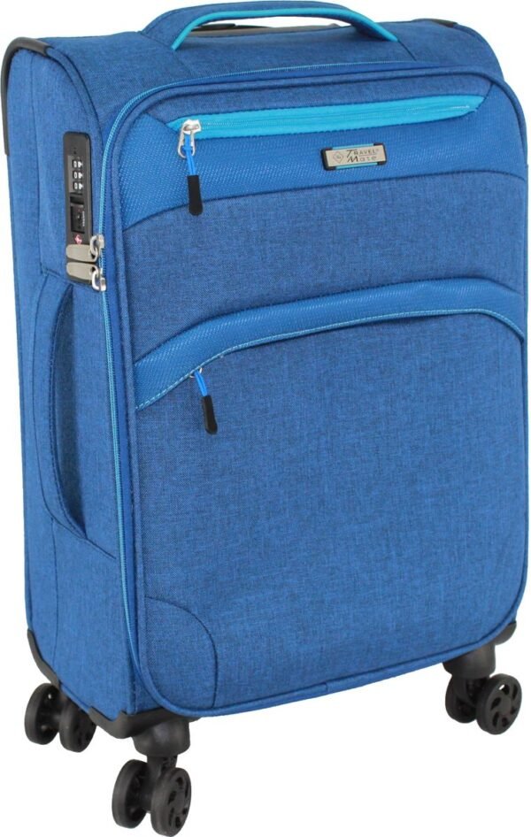 Travel Mate 48m Light Weight EIGHT-Wheel XBag Cabin Trolley Case L-265 C Blue
