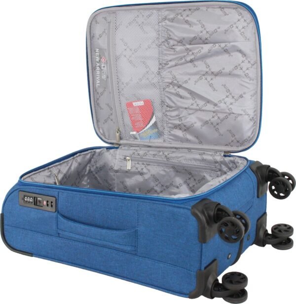Travel Mate 48m Light Weight EIGHT-Wheel XBag Cabin Trolley Case L-265 C Blue - Image 3