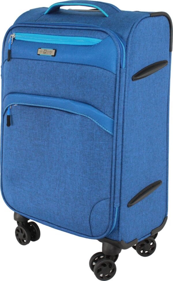Travel Mate 48m Light Weight EIGHT-Wheel XBag Cabin Trolley Case L-265 C Blue - Image 2