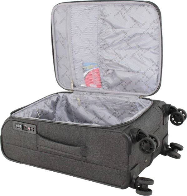 Travel Mate 48m Light Weight EIGHT-Wheel XBag Cabin Trolley Case L-265 C Grey - Image 2