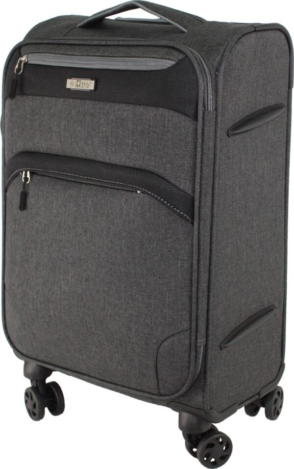 Travel Mate 48m Light Weight EIGHT-Wheel XBag Cabin Trolley Case L-265 C Grey - Image 3