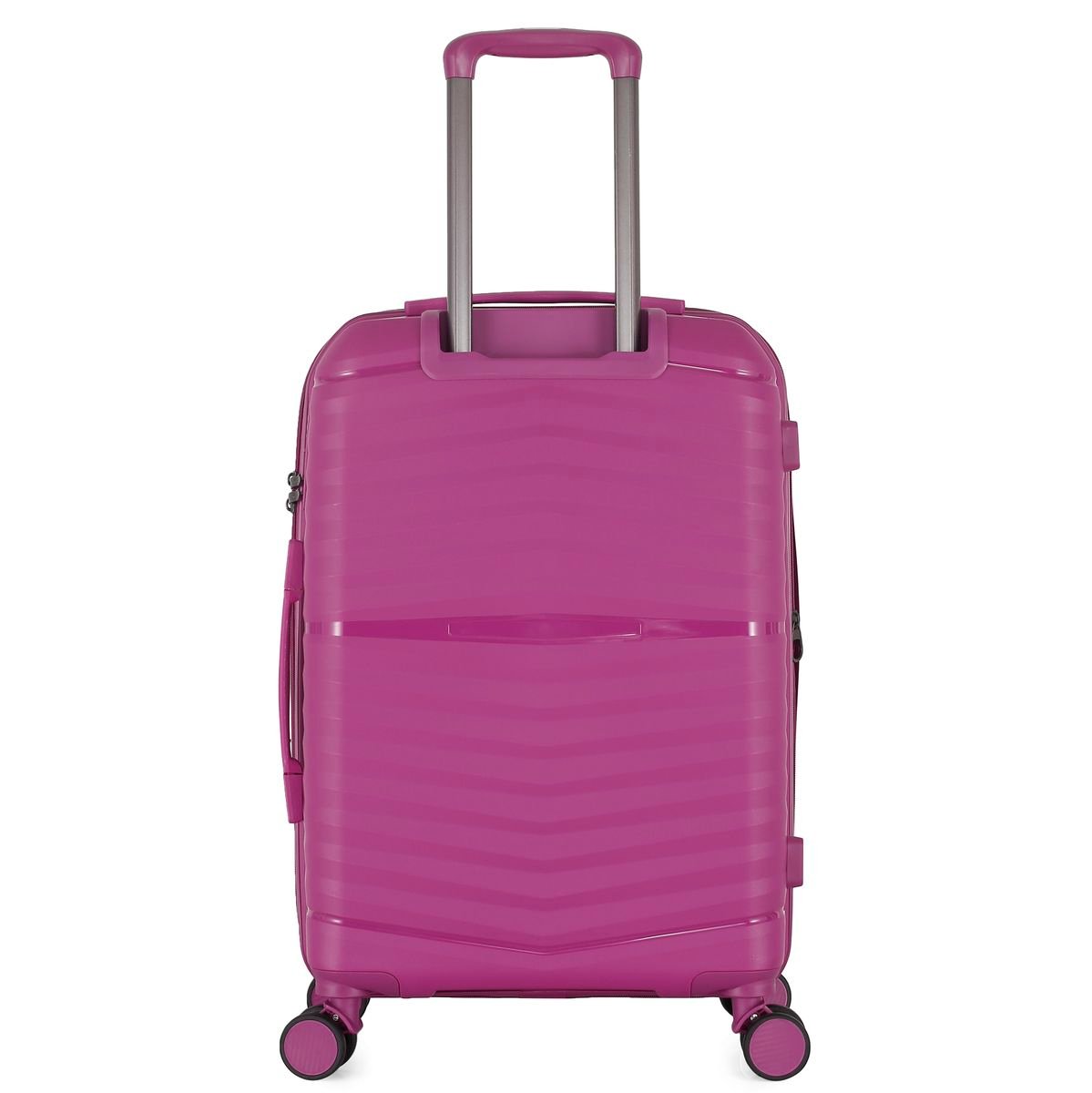 Travel Mate 63cm Hard Shell Zipper 8 Wheel Xbag Trolley Case TSA L-349 B - Pink - Image 4