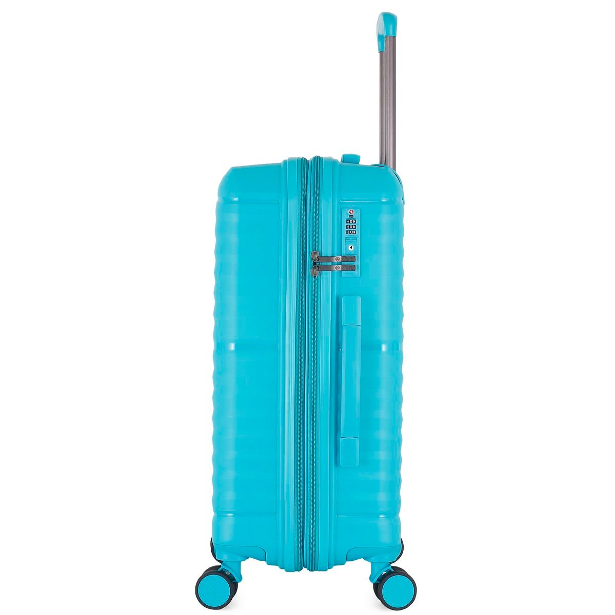 Travel Mate 75cm Hard Shell Zipper 8 Wheel Xbag Trolley Case TSA L-349 A - Teal - Image 3