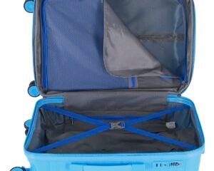 Travel Mate 53cm Hard Shell Zipper 8 Wheel Xbag Cabin Trolley TSA