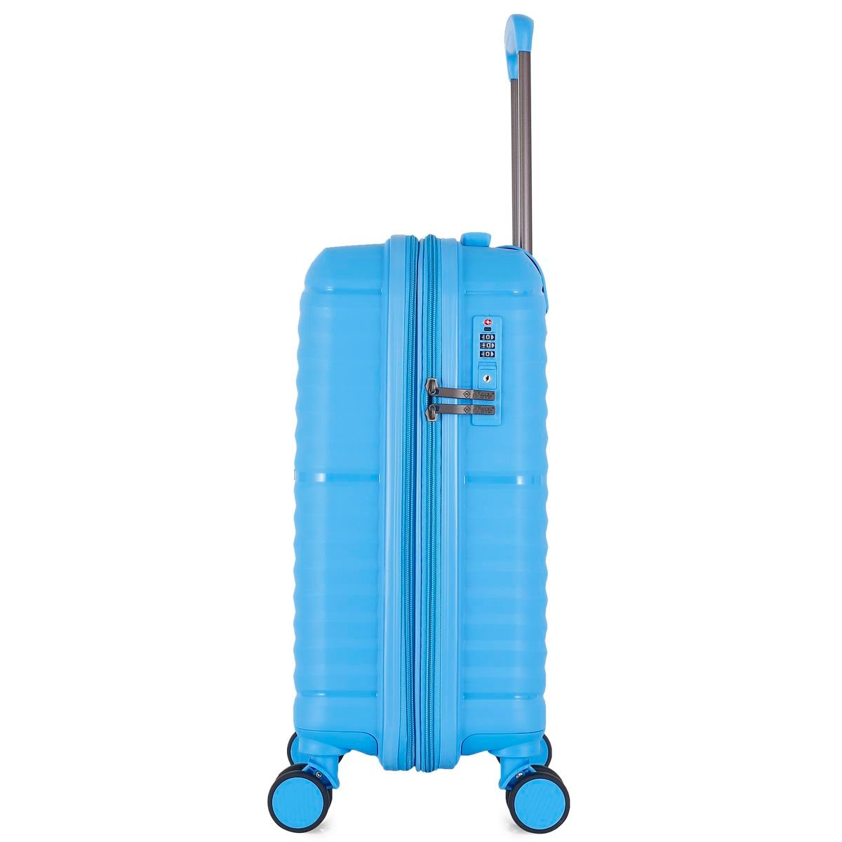 Travel Mate 53cm Hard Shell Zipper 8 Wheel Xbag Cabin Trolley TSA