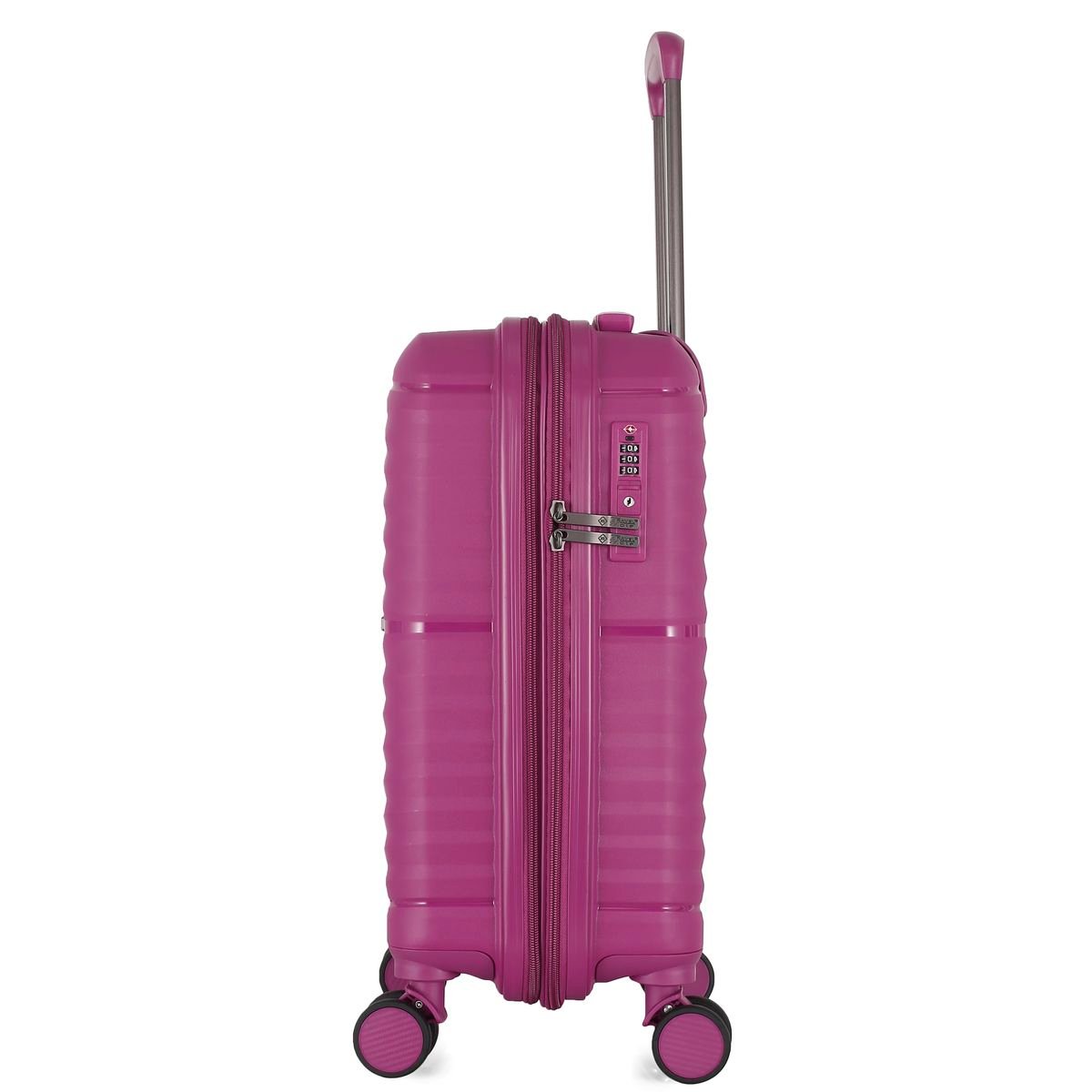 Travel Mate 53cm Hard Shell Zipper 8 Wheel Xbag Cabin Trolley TSA L-349 C - Pink - Image 3