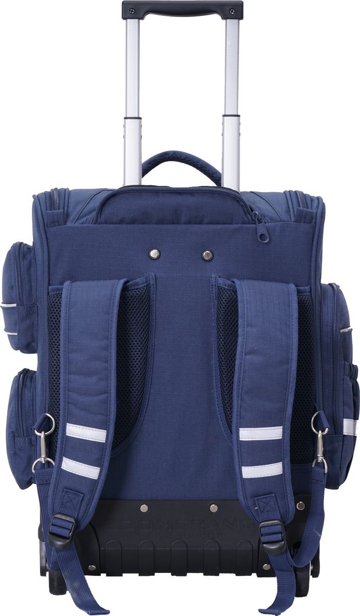 School Mate® Hard Base XL Trolley Backpack NAVY - Image 4