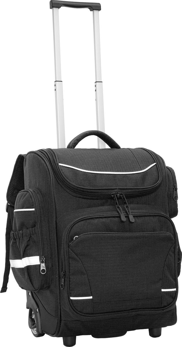 School Mate® XL Trolley Backpack BLACK