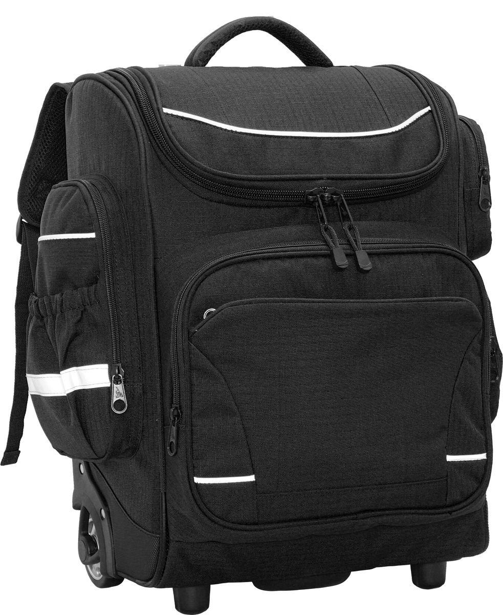 School Mate® XL Trolley Backpack BLACK - Image 2