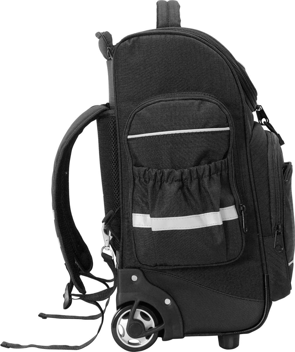 School Mate® XL Trolley Backpack BLACK - Image 4