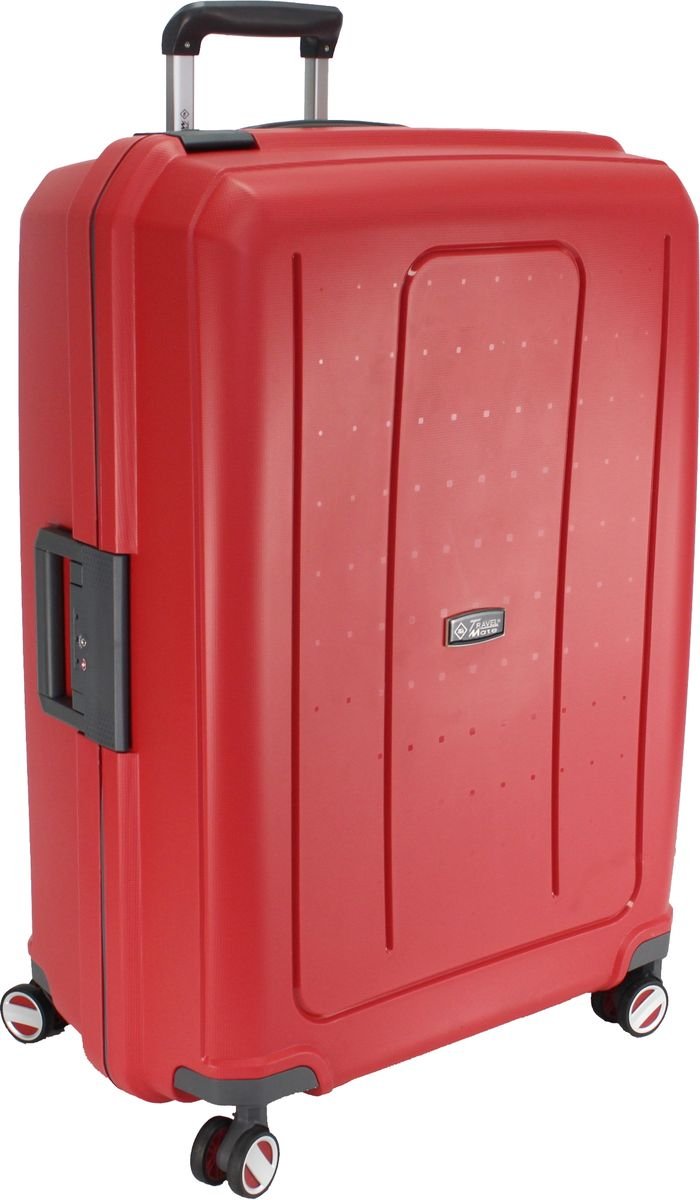 Travel Mate 55 CM Polyprop 8 Wheel Cabin Trolley XBAG Case TSA L-339 C - RED