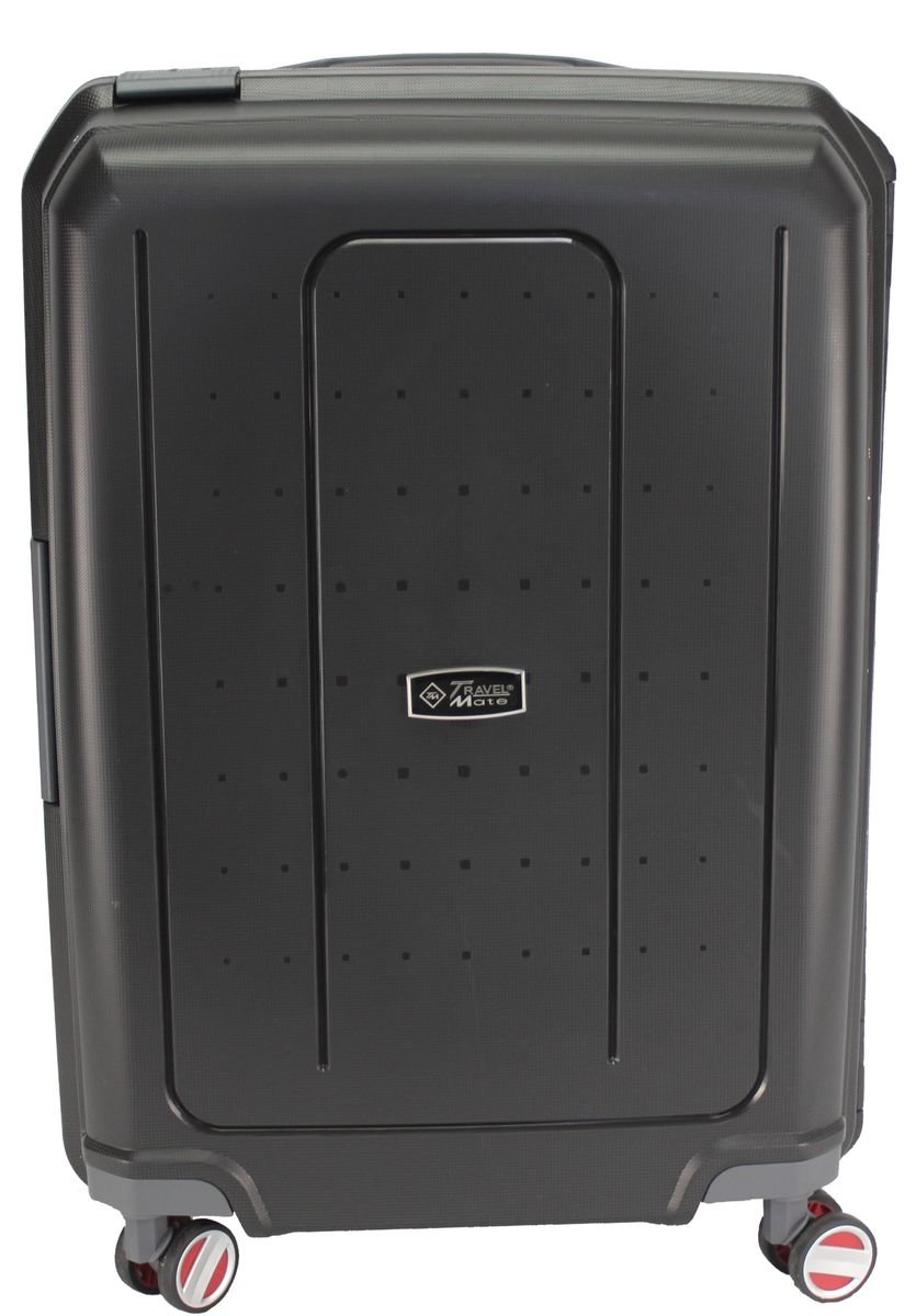 Travel Mate 75 CM Polyprop 8 Wheel Trolley Case TSA L-339 A - BLACK - Image 3