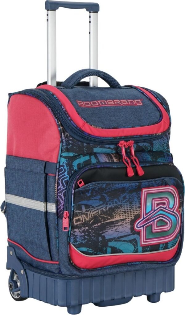 Boomerang Hardbase XL Trolley Backpack Pink