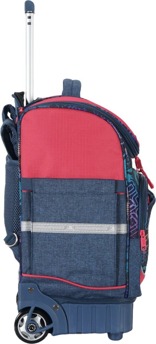 Boomerang Hardbase XL Trolley Backpack Pink - Image 4