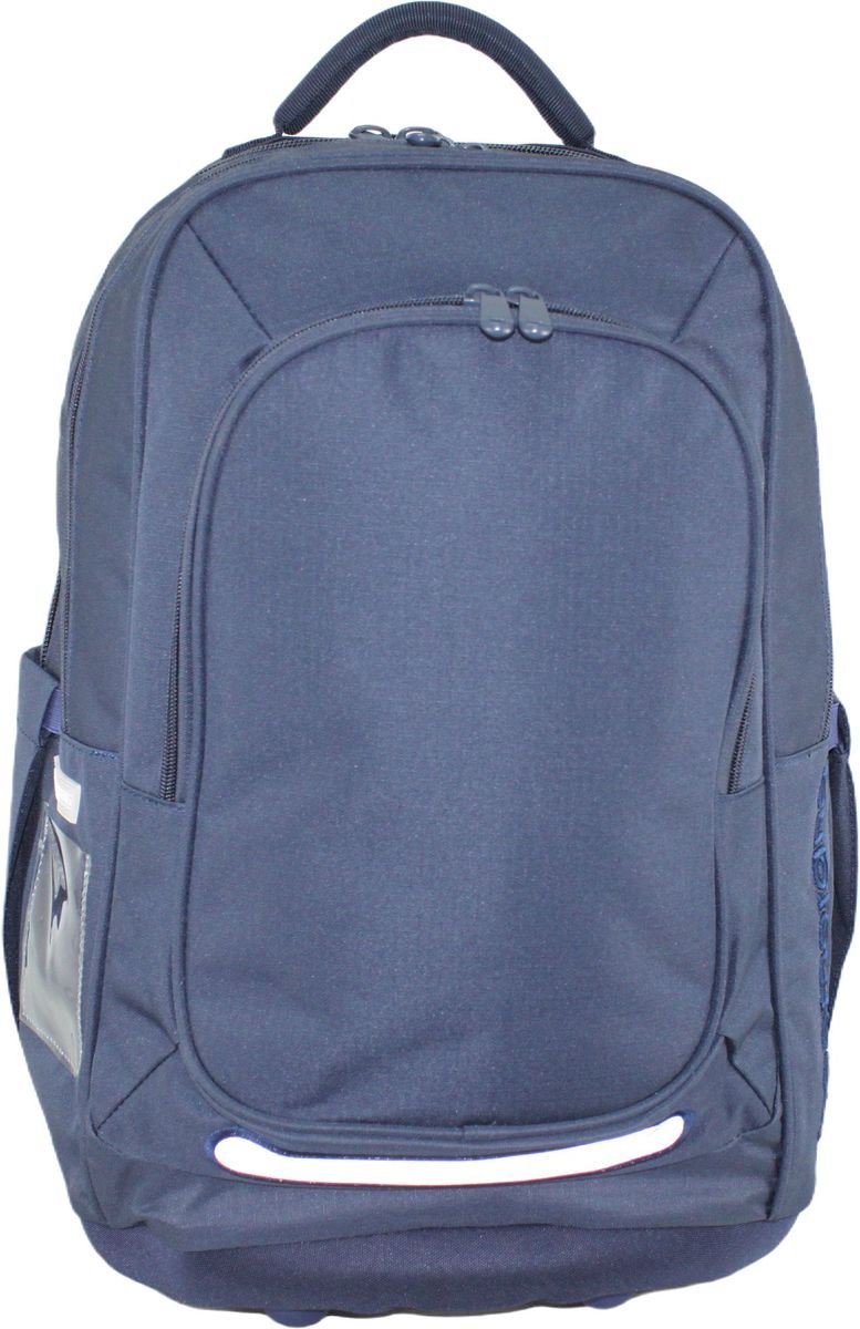 Boomerang Large Plain Orthopaedic Backpack Navy - Image 2