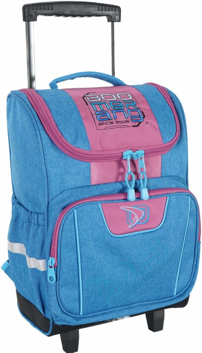 Boomerang Large Xbag Melange Polyester Division Trolley Backpack S-542-03