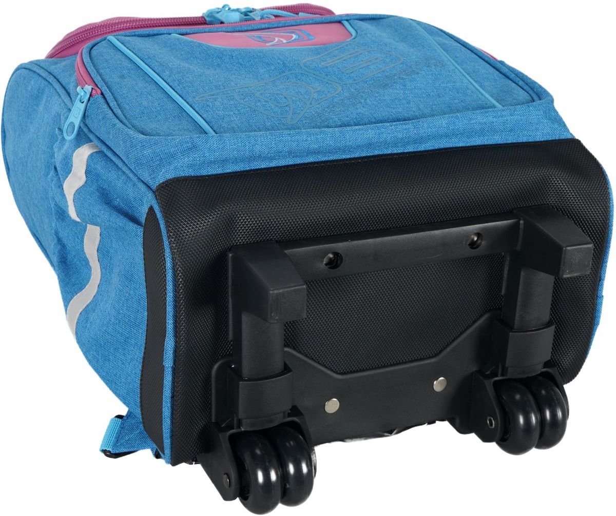 Boomerang Large Xbag Melange Polyester Division Trolley Backpack S-542-03 - Image 3