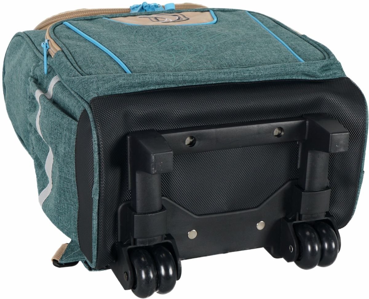 Boomerang Large Xbag Melange Polyester Division Trolley Backpack S-542-05 - Image 3