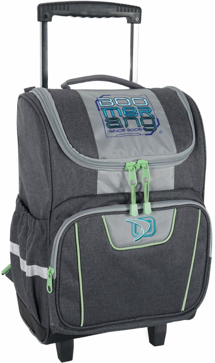 Boomerang Large Xbag Melange Polyester Division Trolley Backpack S-542-04