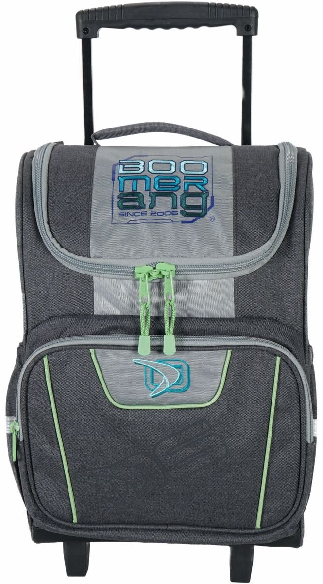 Boomerang Large Xbag Melange Polyester Division Trolley Backpack S-542-04 - Image 2