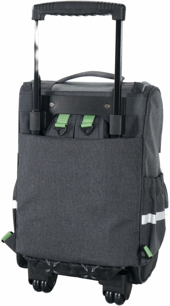 Boomerang Large Xbag Melange Polyester Division Trolley Backpack S-542-04 - Image 4