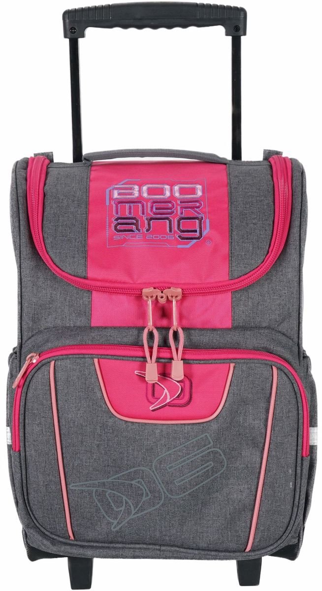 Boomerang Large Xbag Melange Polyester Division Trolley Backpack S-542-02 - Image 2