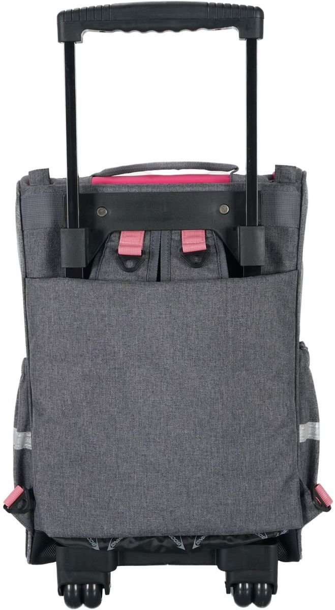 Boomerang Large Xbag Melange Polyester Division Trolley Backpack S-542-02 - Image 4