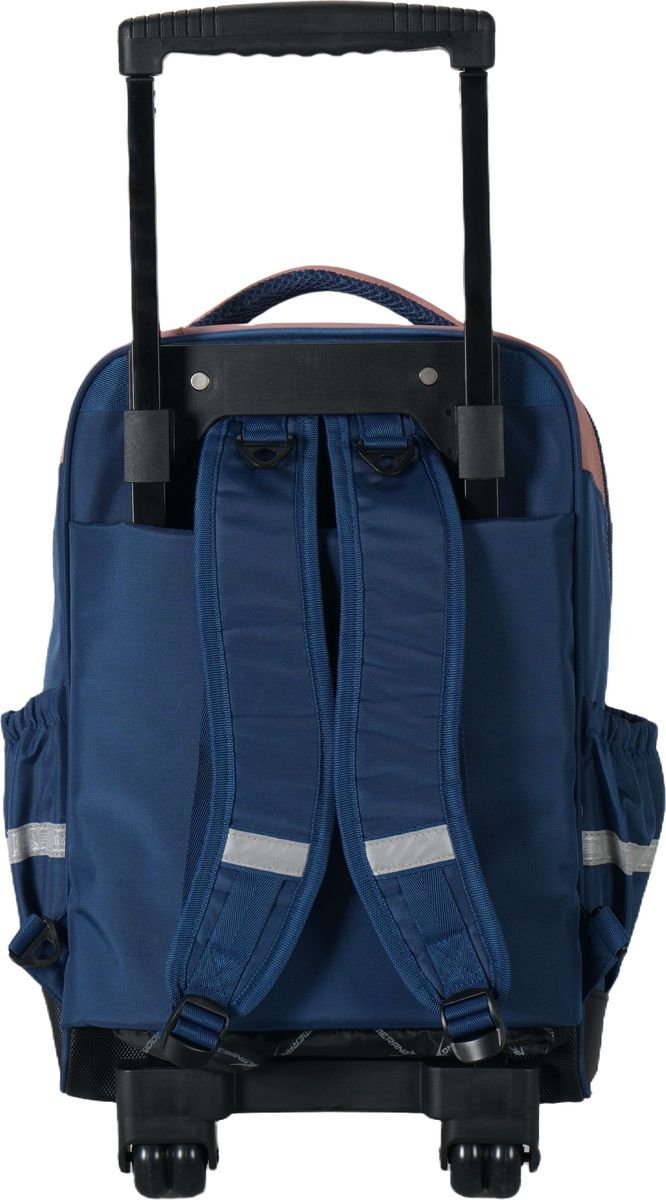 Boomerang Large Xbag Polyester TPU Division Trolley Backpack S-530-03 Peach - Image 5