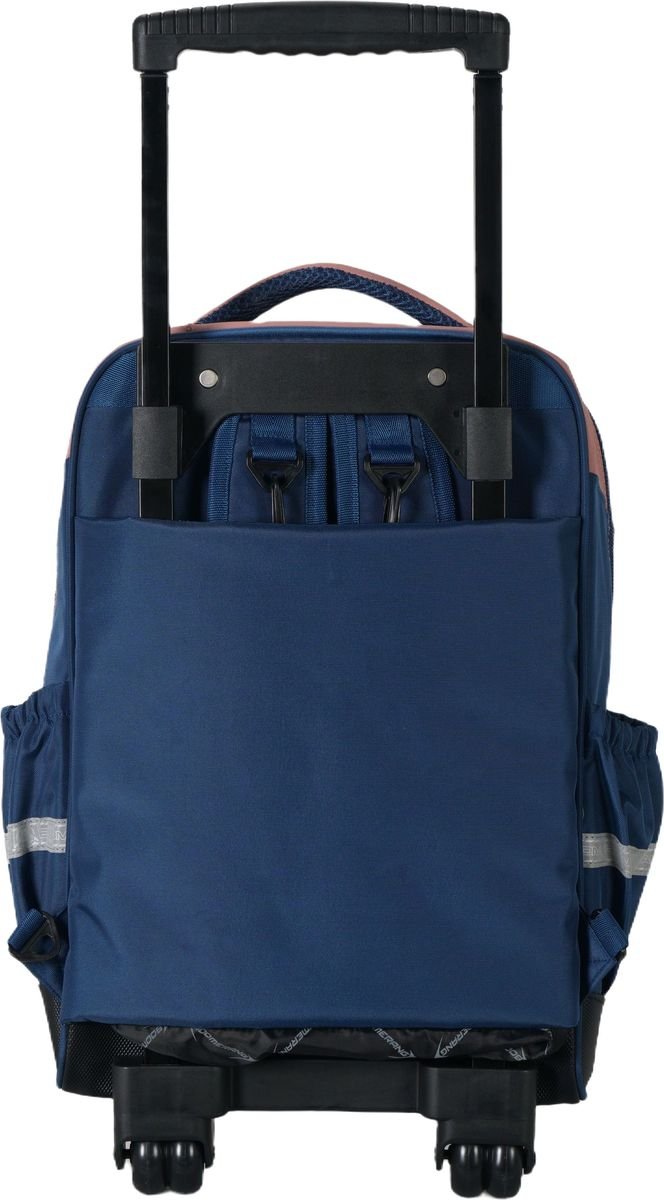 Boomerang Large Xbag Polyester TPU Division Trolley Backpack S-530-03 Peach - Image 4