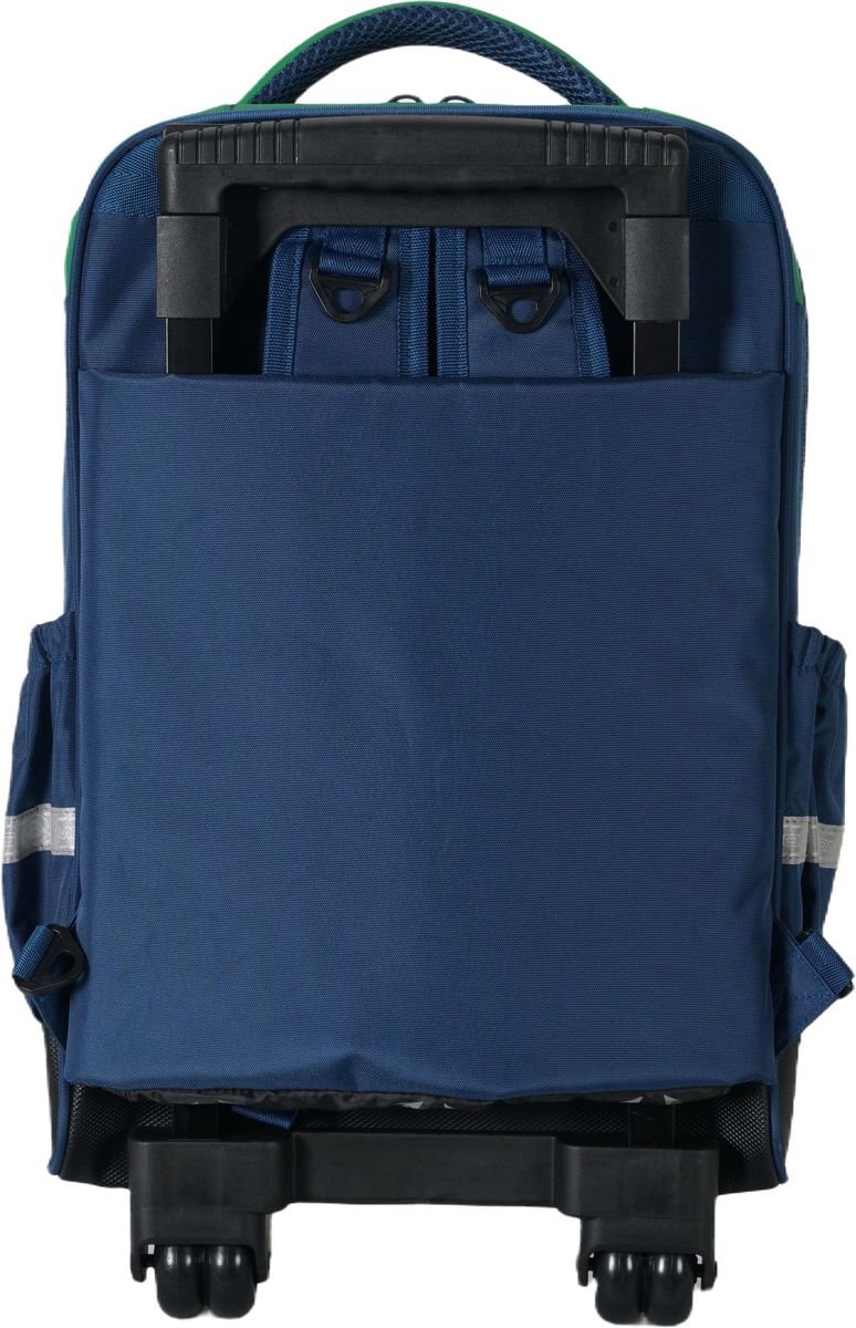 Boomerang Large Xbag Polyester TPU Division Trolley Backpack S-530-04 Green - Image 9