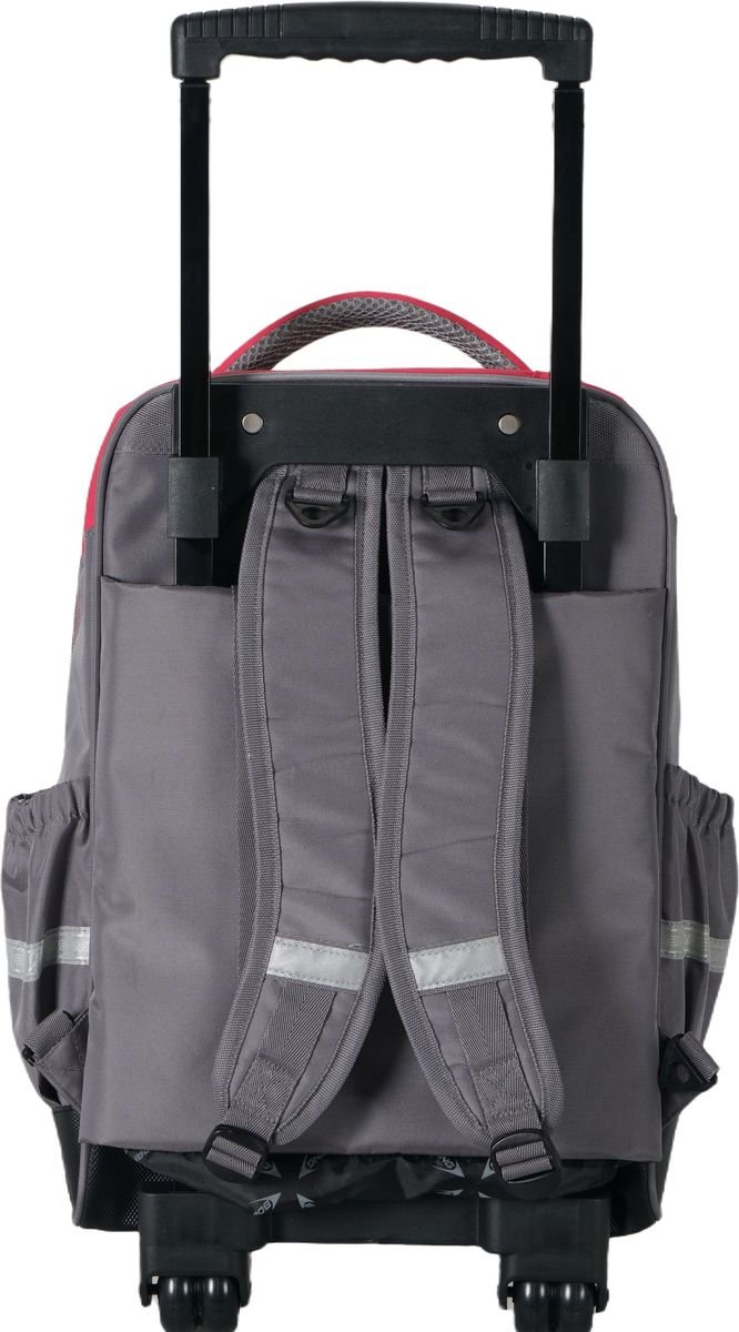 Boomerang Large Xbag Polyester TPU Division Trolley Backpack S-530-02 Pink - Image 6