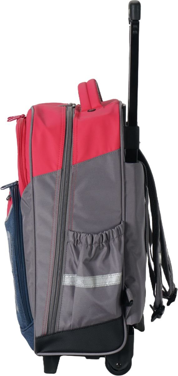 Boomerang Large Xbag Polyester TPU Division Trolley Backpack S-530-02 Pink - Image 5