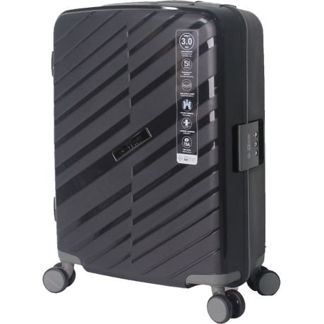 Travel Mate CABIN SIZE Hard Shell Clip Trolley Case L-345 C