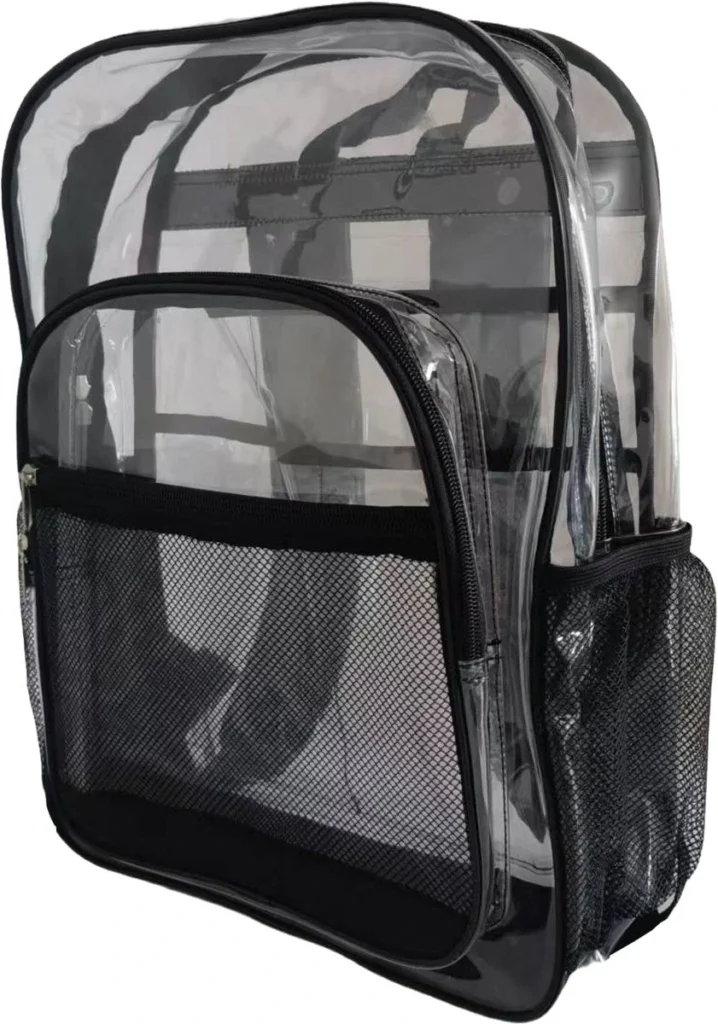 Urban Active Heavy Duty Transparent Clear PVC Backpack S-7083